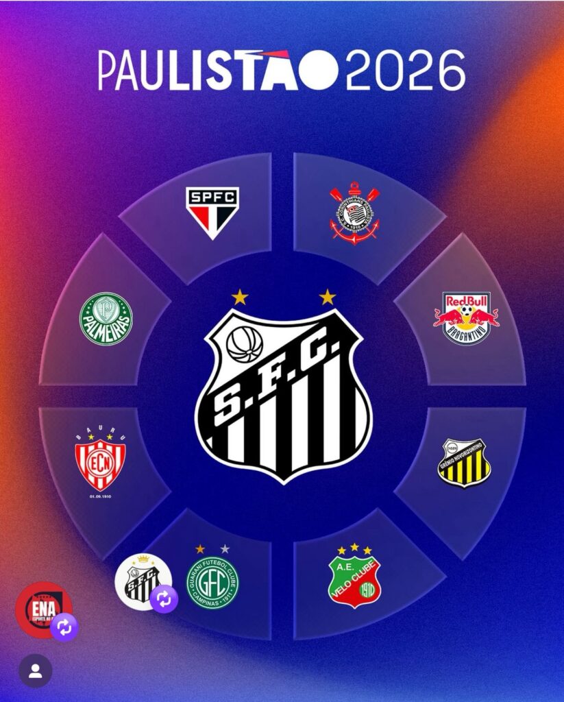 Adversários do Santos - Foto: Redes Sociais