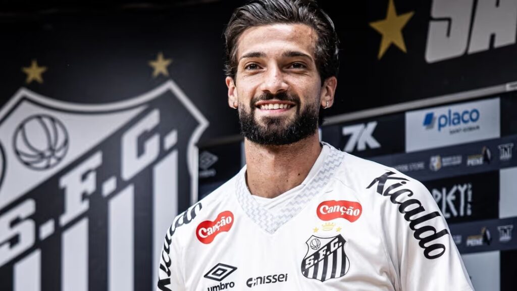 Foto: Raul Baretta / Santos FC - Jogadores do Santos