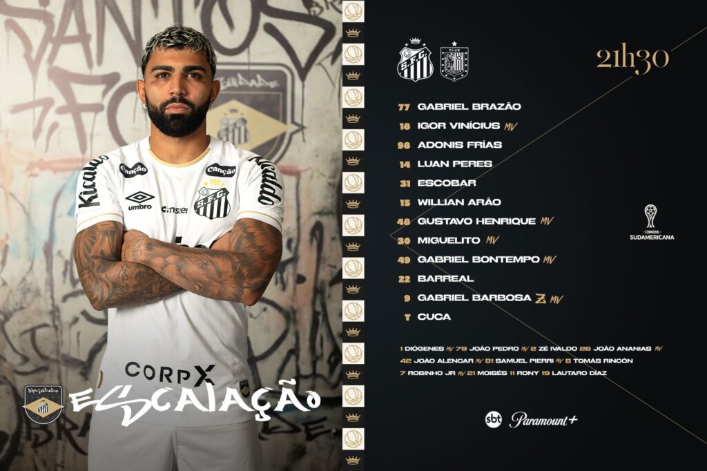 Foto: Redes Sociais - Santos FC